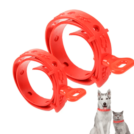 Set de 2 Collares Antipulgas para Perros