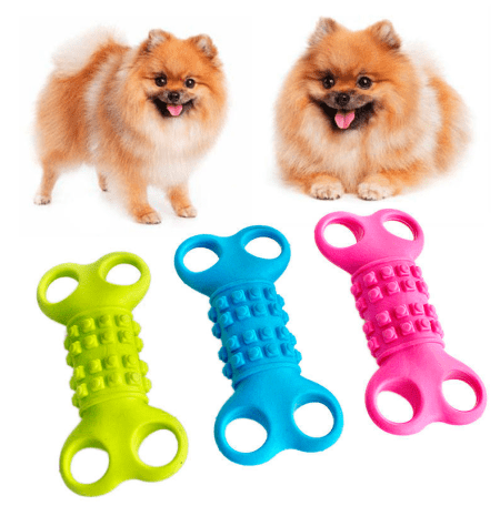 Juguete Hueso con aros para Perros