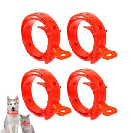 Set de 4 Collares Antipulgas para Perros
