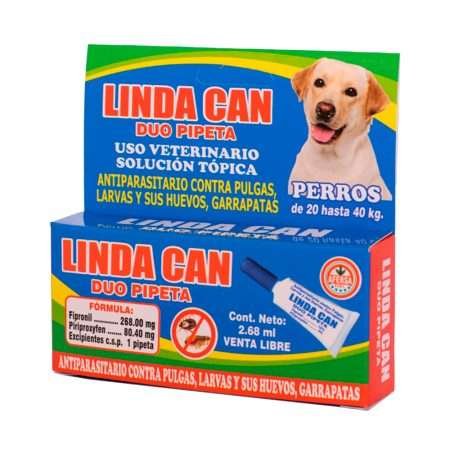 Pipeta para Perros Linda Can Dúo 20-40 kg