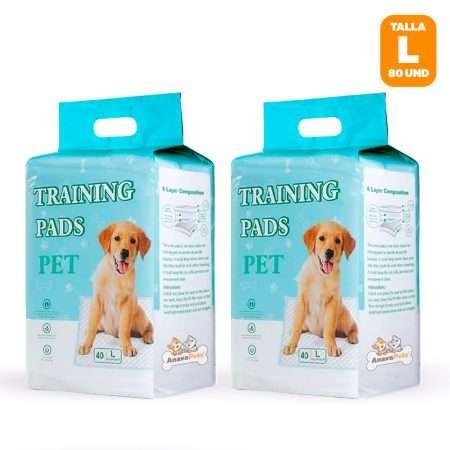 Pack de 2 Pañales de Piso Talla L 60x60cm