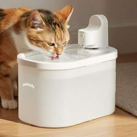 Bebedero Recargable para Mascotas con Sensor 2.5L