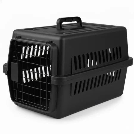 Kennel Transportador para Gatos L50 Negro