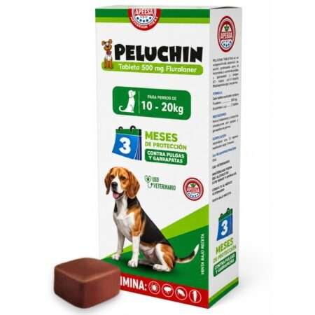 Antipulgas Peluchin Masticable 10 a 20kg – 3 meses
